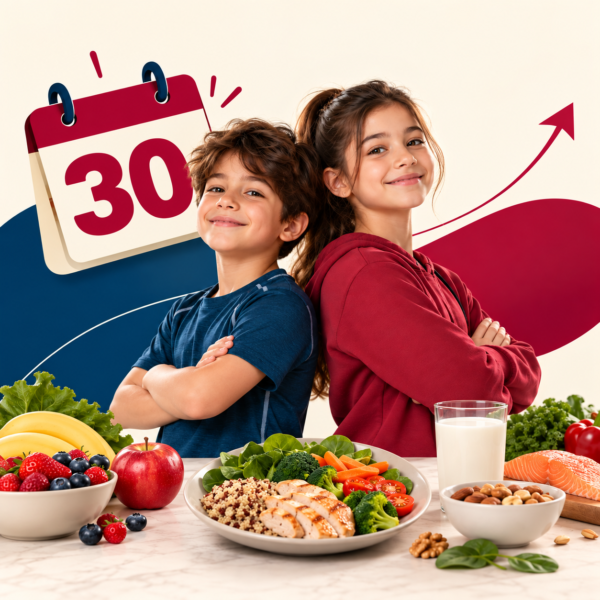 رژیم غذایی 30 روزه برای کودکان و نواجوانان